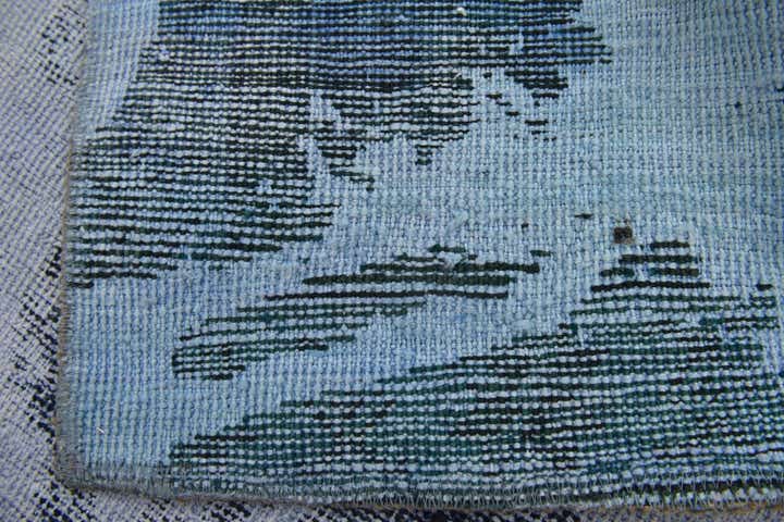 3' x 8' 4 Hand Knotted Ultra Vintage Persian Wool Runner Rug