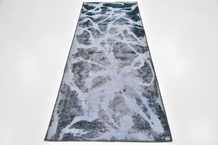 3' x 8' 4 Hand Knotted Ultra Vintage Persian Wool Runner Rug