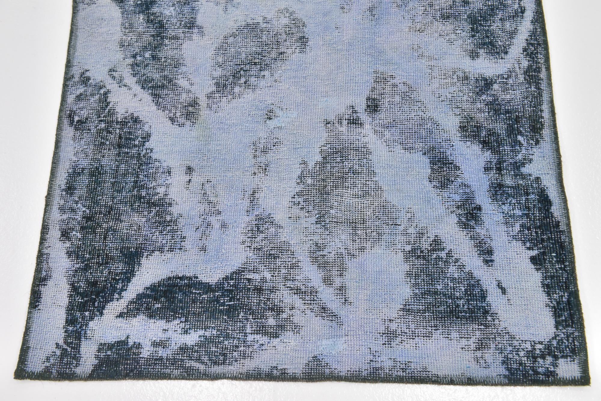 3' x 8' 4 Hand Knotted Ultra Vintage Persian Wool Runner Rug