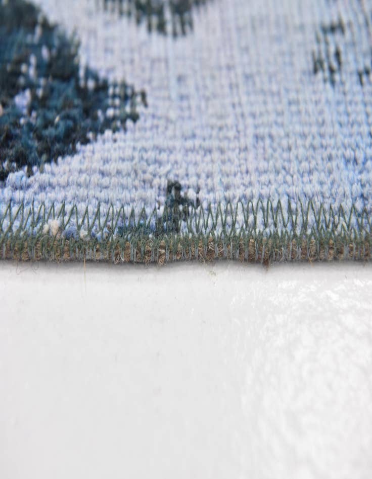 Detail image of 3' x 8' 4  Hand Knotted Ultra Vintage Persian Wool Runner Rug