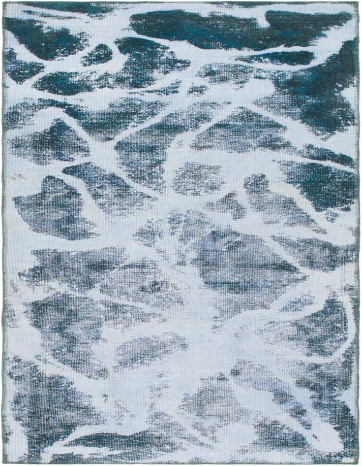 Detail image of 3' x 8' 4 Hand Knotted Ultra Vintage Persian Wool Runner Rug