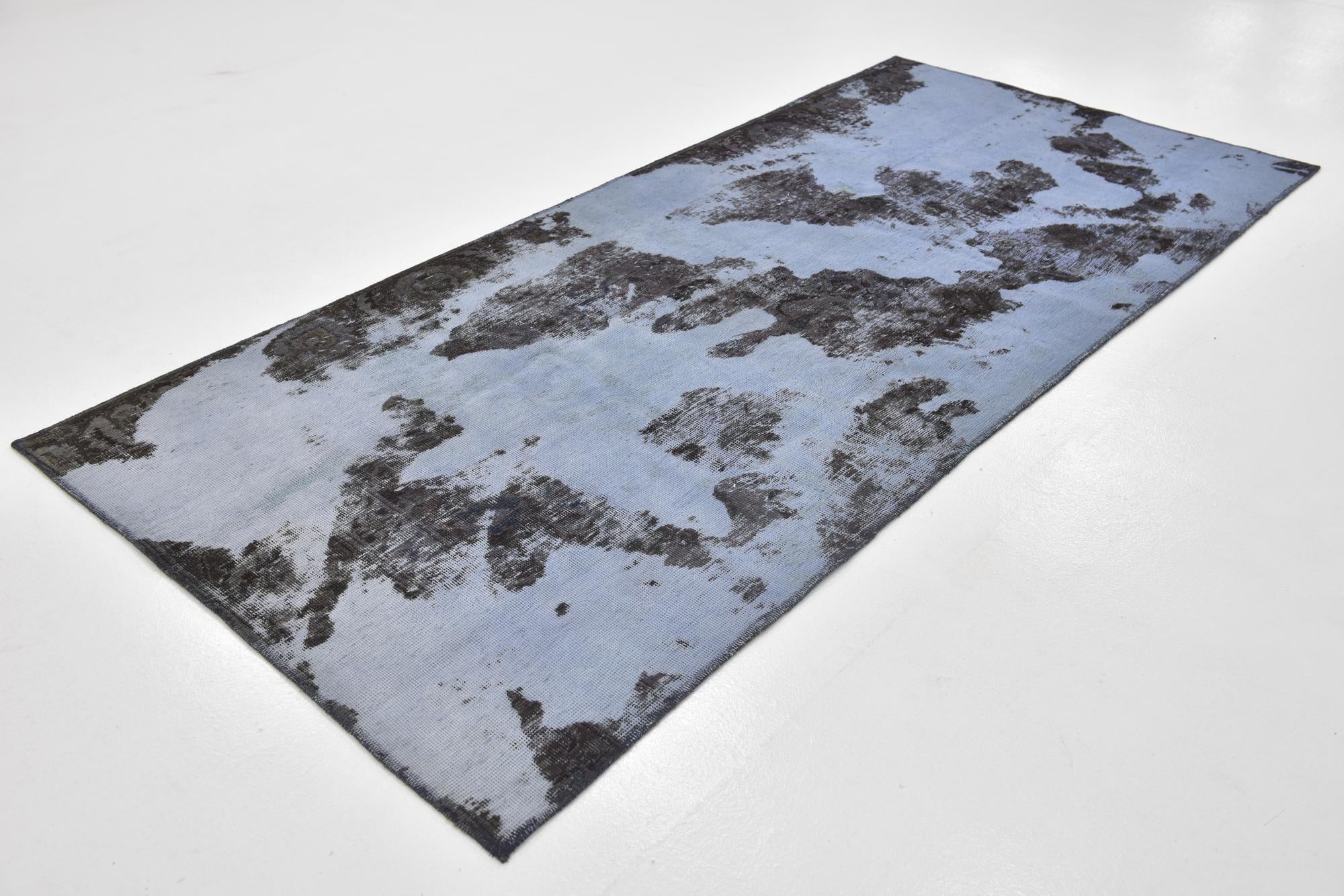 4' x 8' 8 Hand Knotted Ultra Vintage Persian Wool Runner Rug