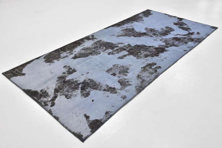 4' x 8' 8 Hand Knotted Ultra Vintage Persian Wool Runner Rug