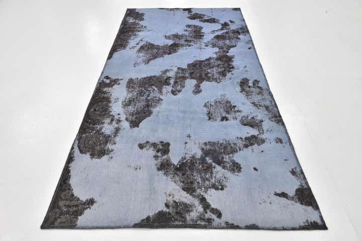 4' x 8' 8 Hand Knotted Ultra Vintage Persian Wool Runner Rug
