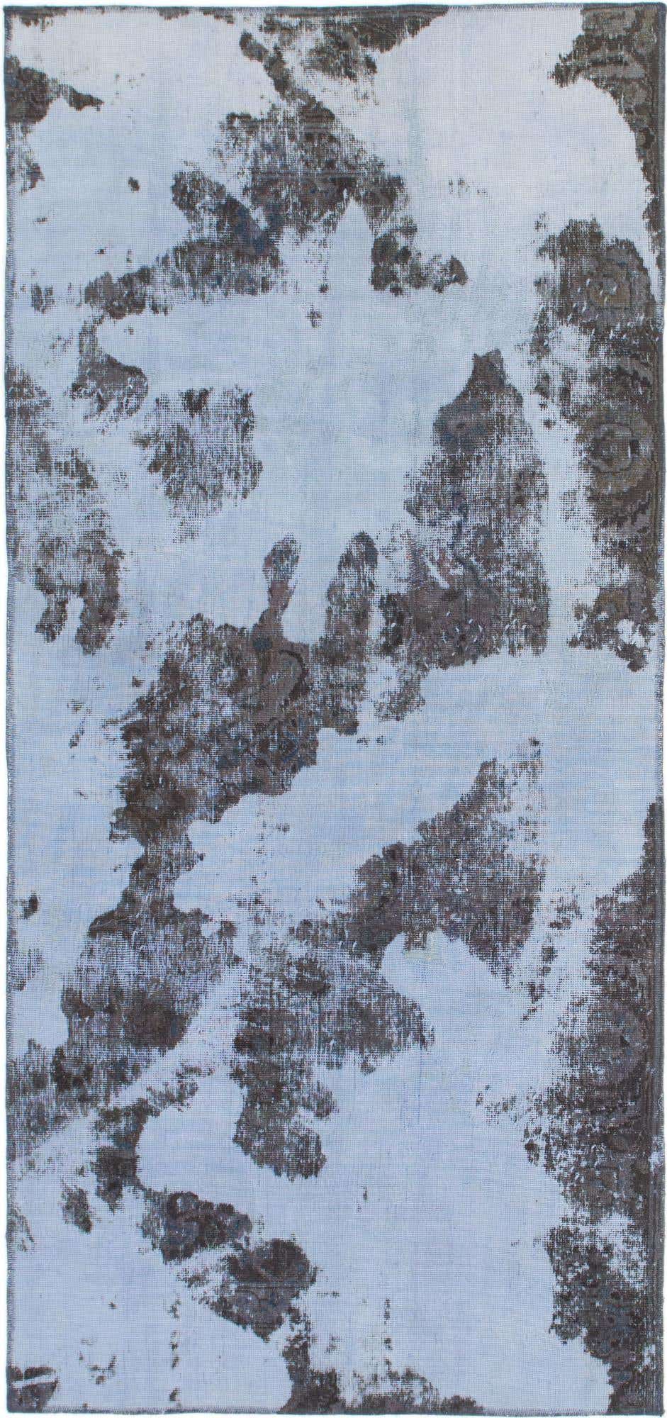4' x 8' 8 Hand Knotted Ultra Vintage Persian Wool Runner Rug