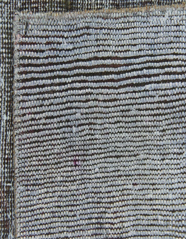 Detail image of 3' 2 x 6' 8  Hand Knotted Ultra Vintage Persian Wool Runner Rug