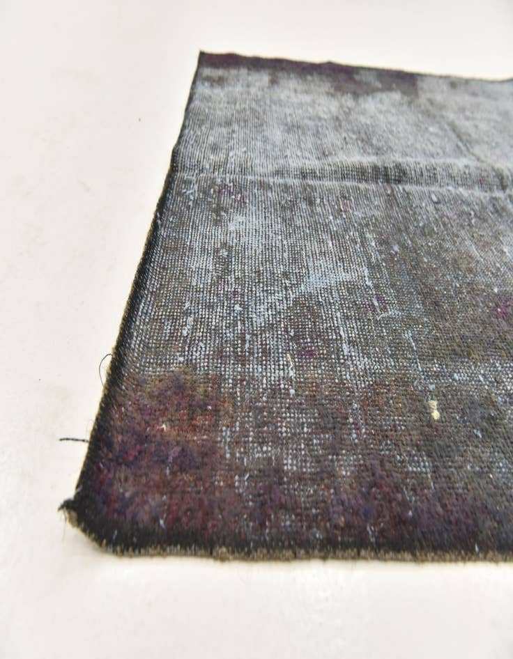 Detail image of 3' 2 x 6' 8  Hand Knotted Ultra Vintage Persian Wool Runner Rug