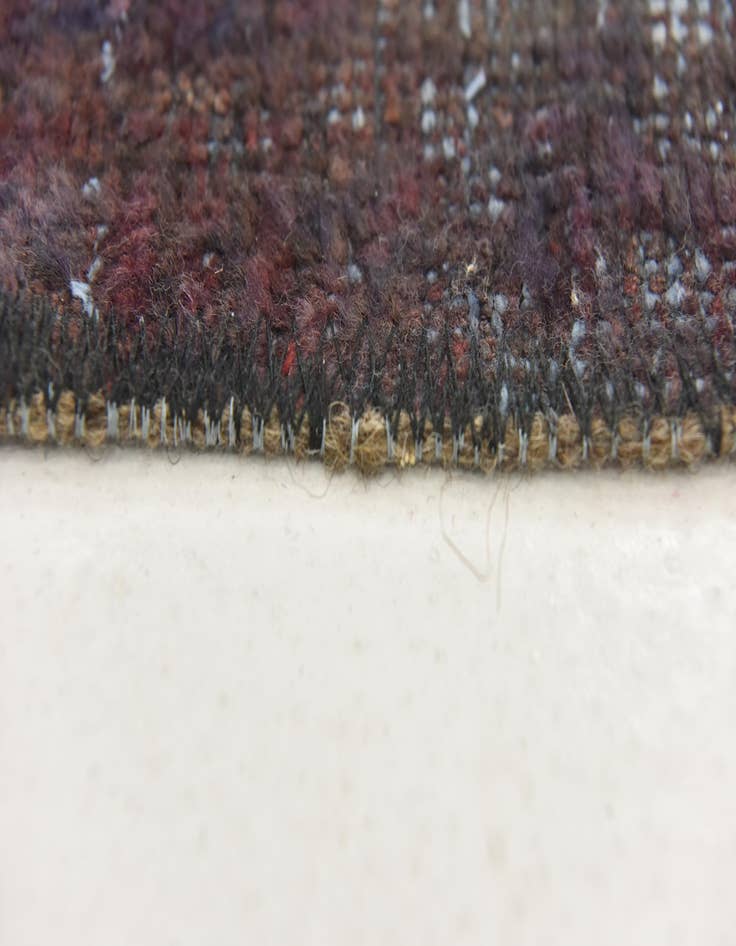 Detail image of 3' 2 x 6' 8  Hand Knotted Ultra Vintage Persian Wool Runner Rug