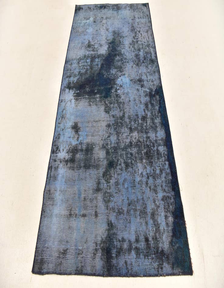 Detail image of 4' 2 x 7' 6  Hand Knotted Ultra Vintage Persian Wool Runner Rug