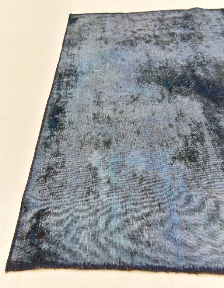 Detail image of 4' 2 x 7' 6  Hand Knotted Ultra Vintage Persian Wool Runner Rug