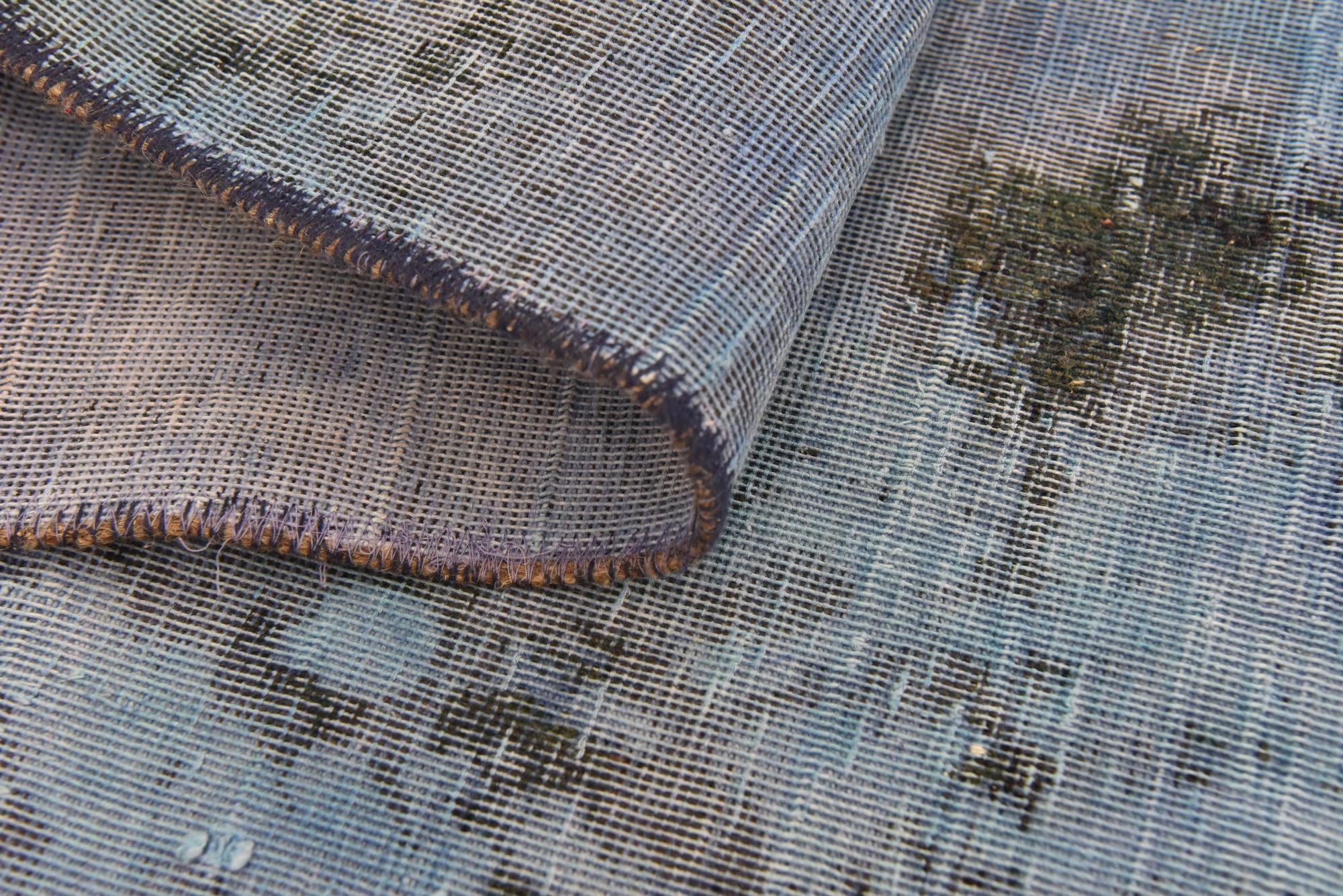 4' 2 x 7' 6 Hand Knotted Ultra Vintage Persian Wool Runner Rug