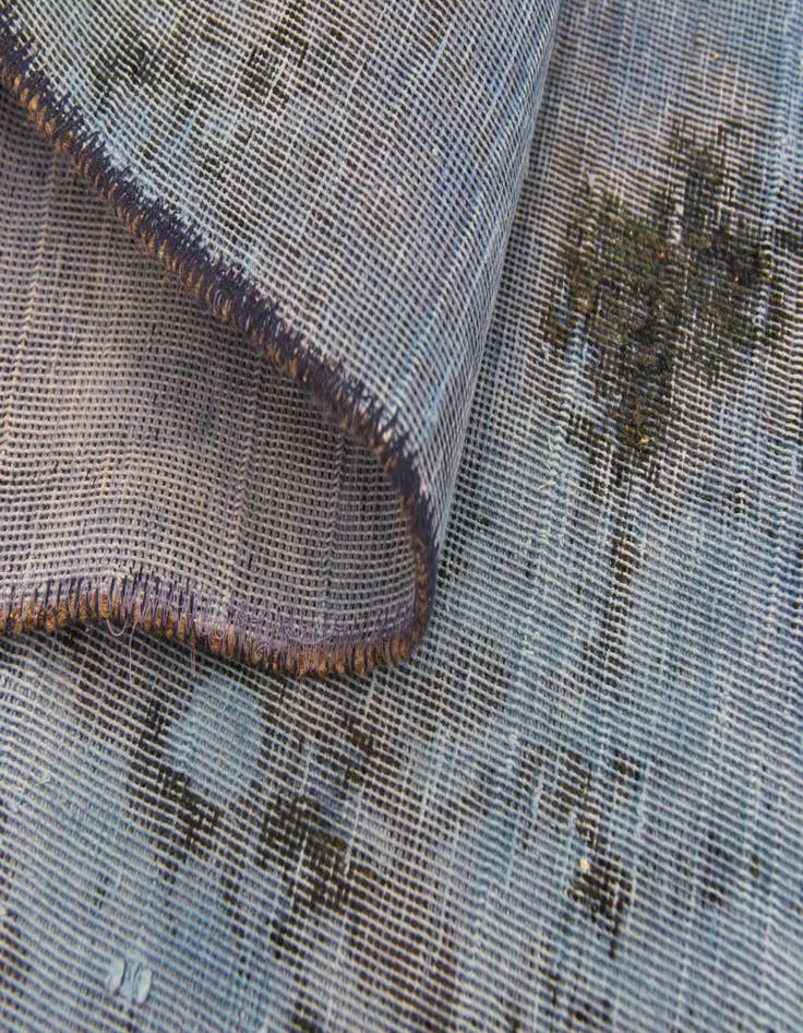 Detail image of 4' 2 x 7' 6  Hand Knotted Ultra Vintage Persian Wool Runner Rug