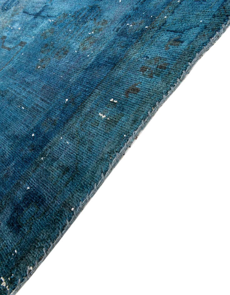 Detail image of 3' 7 x 13' 5  Hand Knotted Ultra Vintage Persian Wool Runner Rug