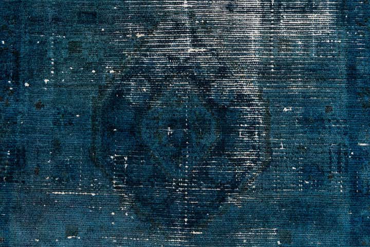 3' 7 x 13' 5 Hand Knotted Ultra Vintage Persian Wool Runner Rug