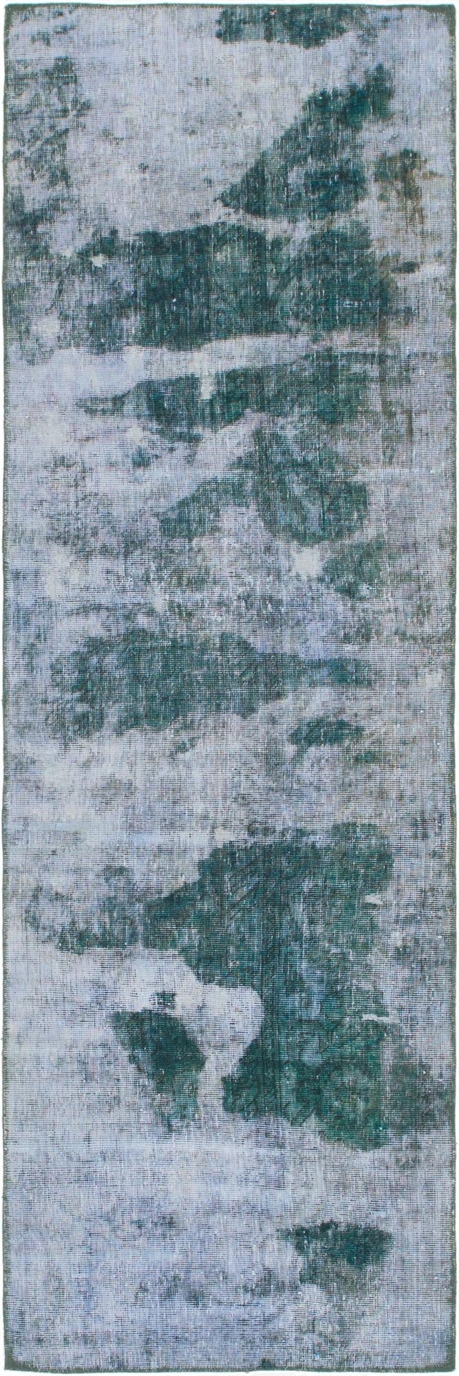 2' 9 x 8' 10  Hand Knotted Ultra Vintage Persian Wool Runner Rug