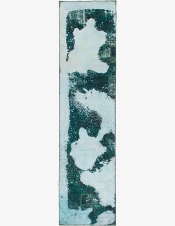 2' 2 x 8' 8 Hand Knotted Ultra Vintage Persian Wool Runner Rug