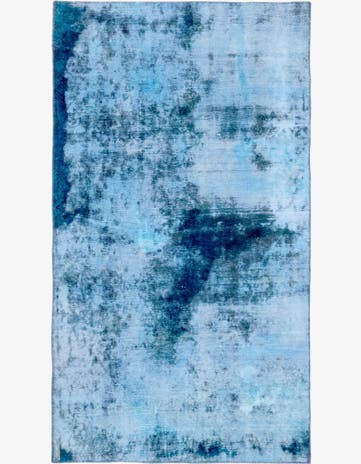 4' 2 x 7' 6 Hand Knotted Ultra Vintage Persian Wool Runner Rug