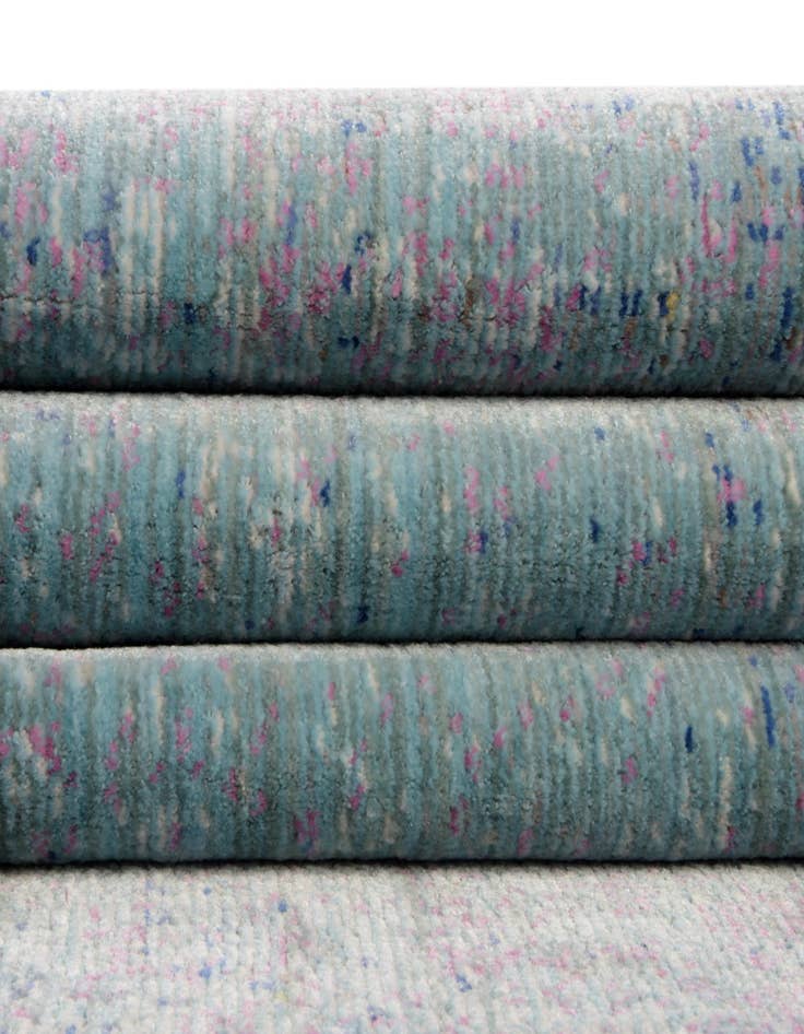 Detail image of 8' x 8' Aqua Square Rug