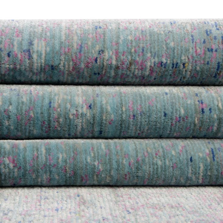 Detail image of 8' x 8' Aqua Square Rug