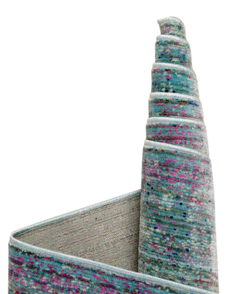 Detail image of 8' x 8' Aqua Square Rug