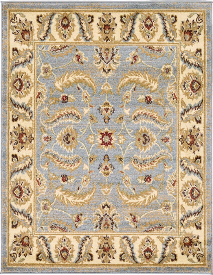 Detail image of 4' x 4' Classic Agra Square Rug