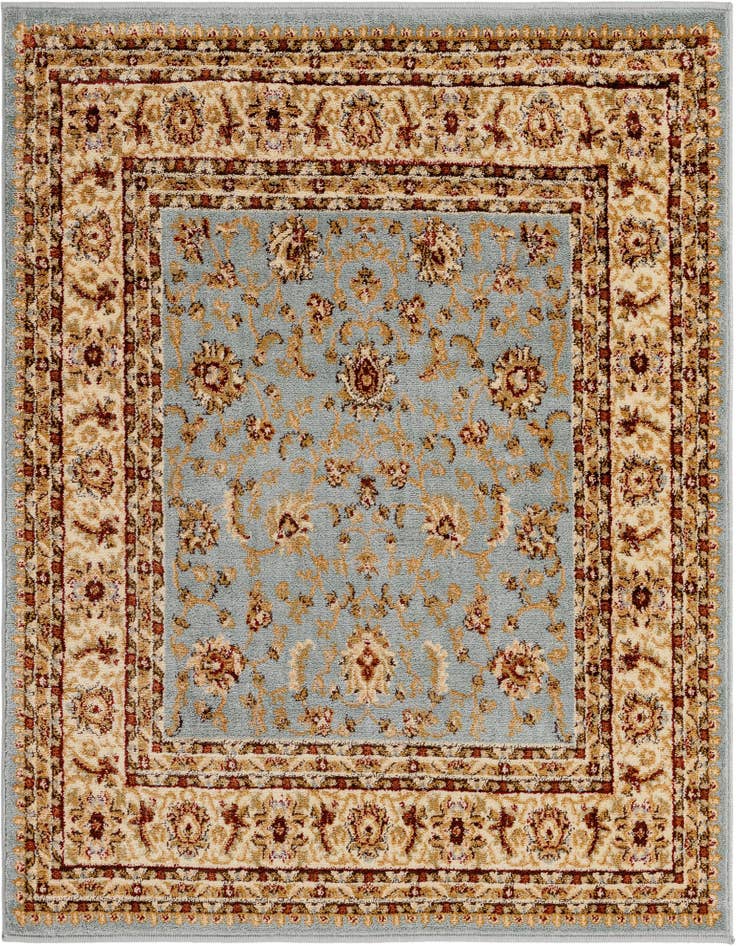 Detail image of 4' x 4' Classic Agra Square Rug