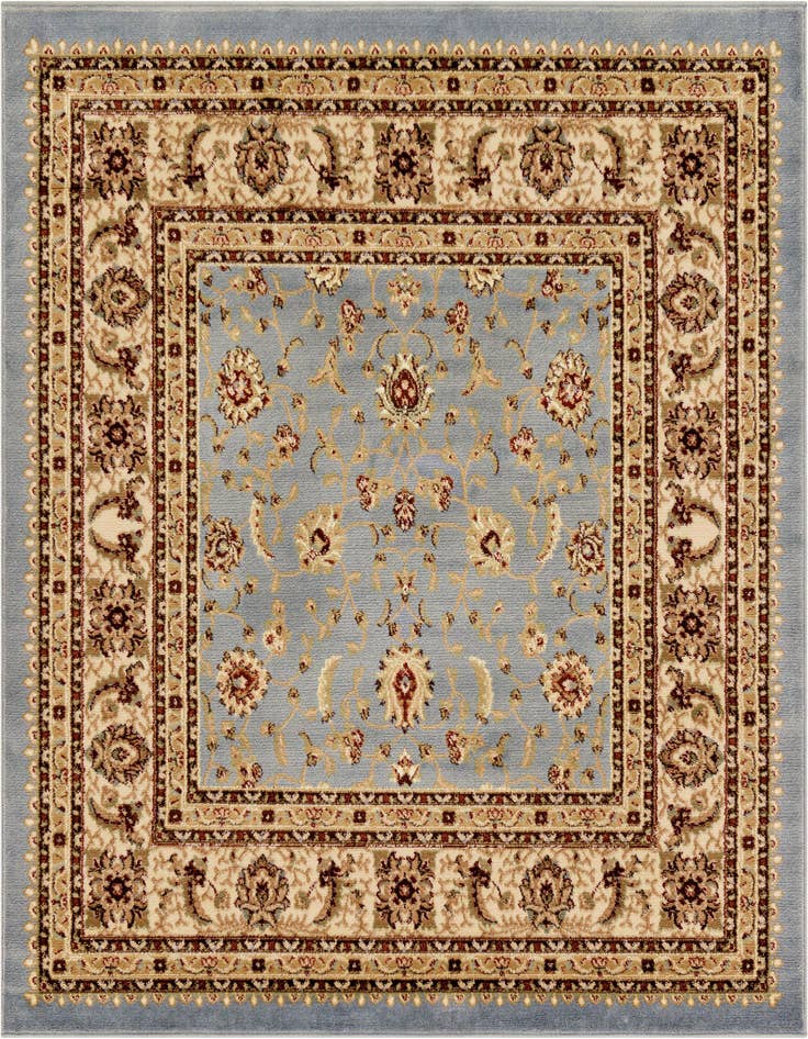 Detail image of 6' x 6' Classic Agra Square Rug