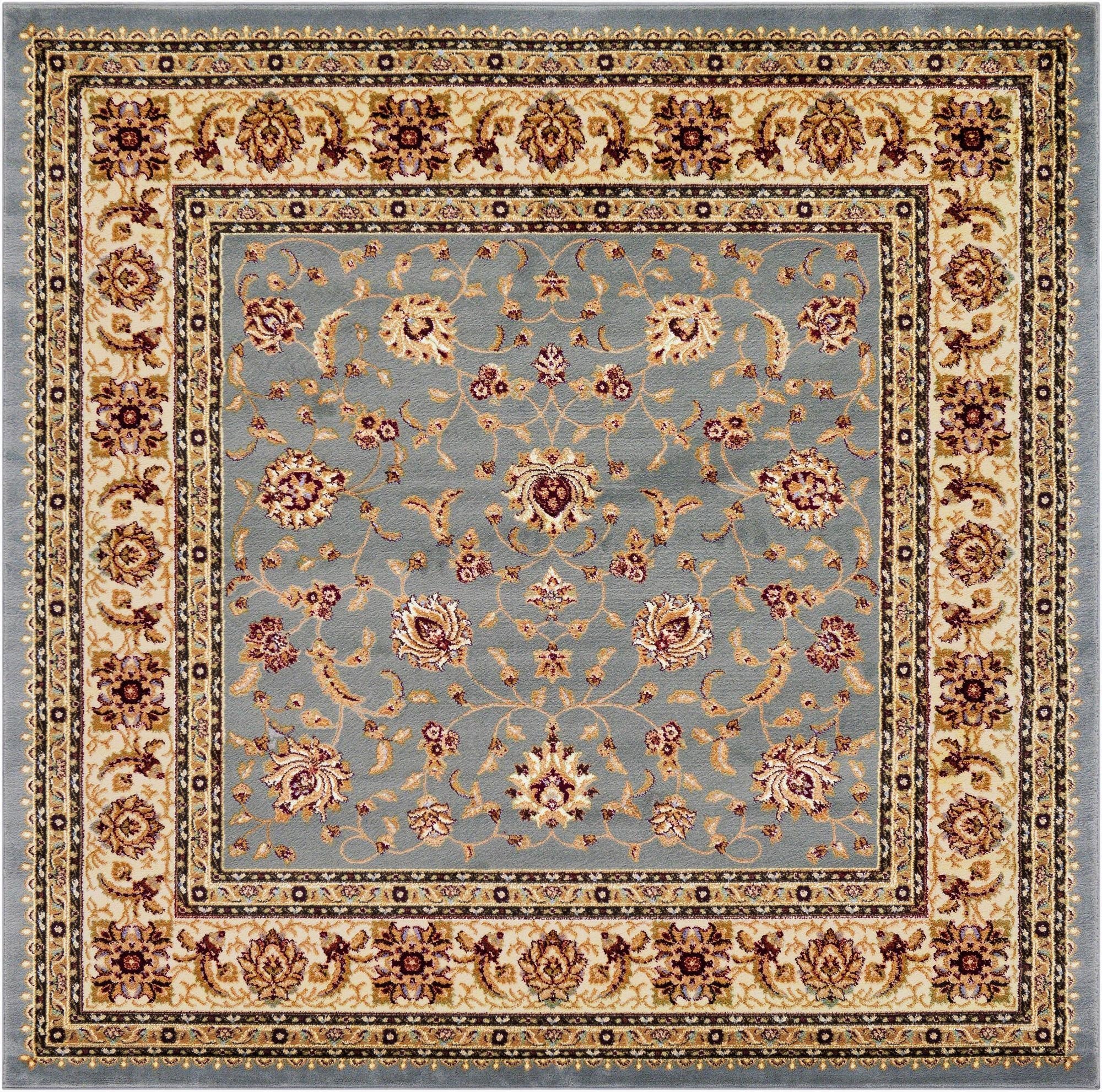 Primary image 7' 10 x 7' 10 Classic Agra Square Rug