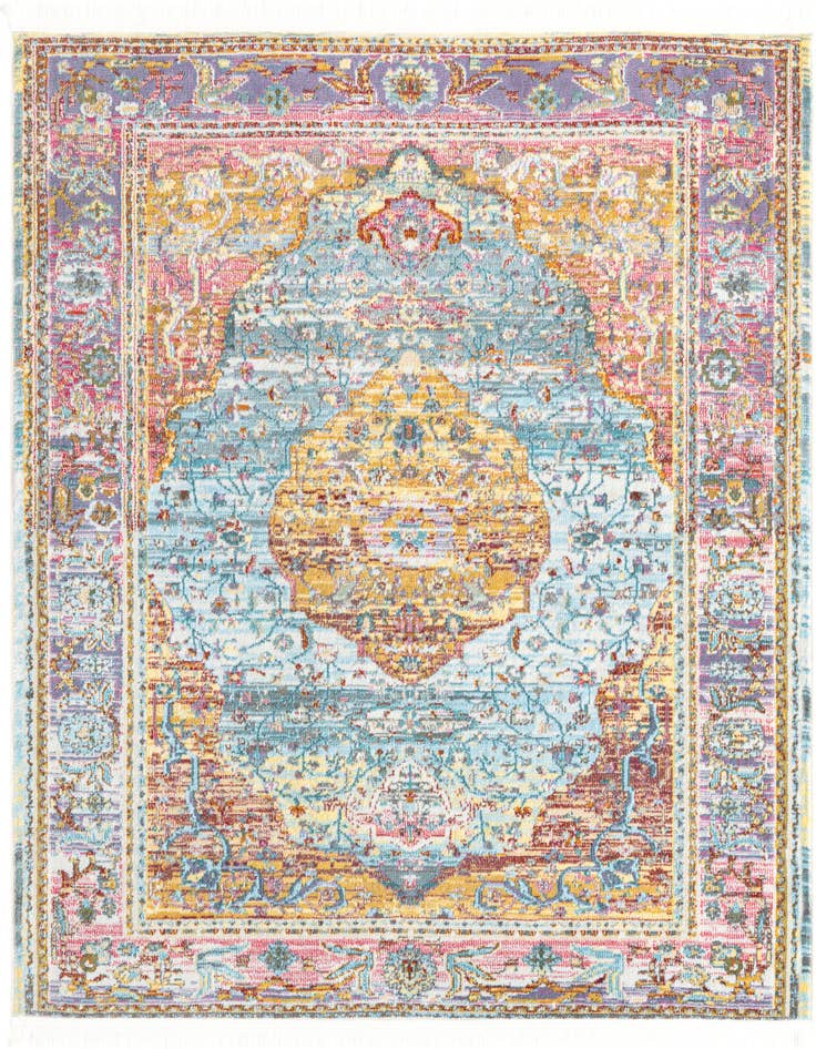 Detail image of 5' x 5' Havana Square Rug
