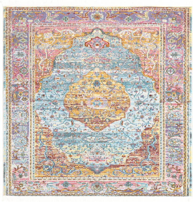 Detail image of 5' x 5' Havana Square Rug