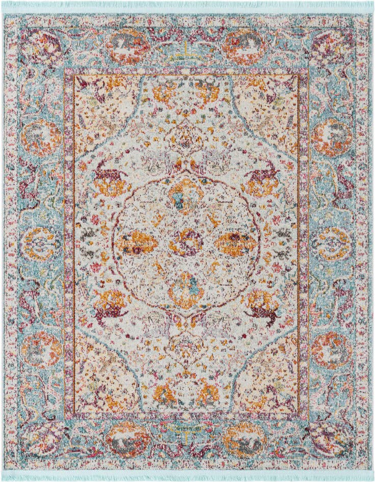 Detail image of 5' x 5' Havana Square Rug