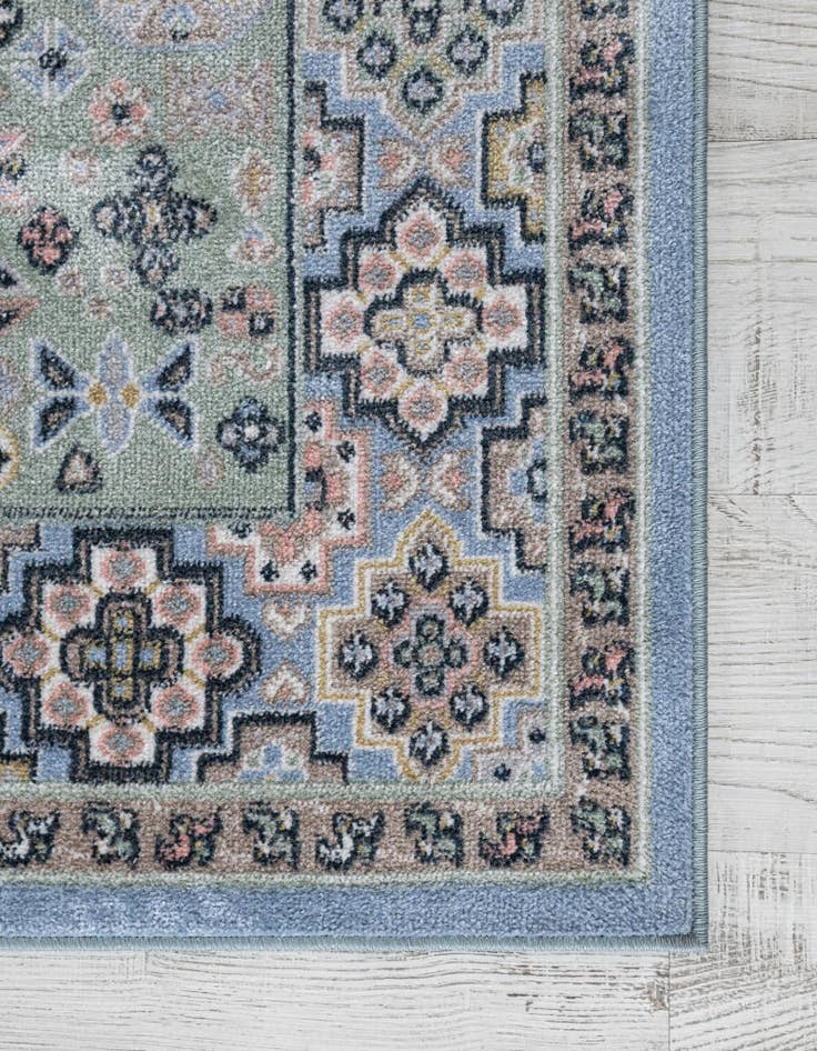 Detail image of 7' 10 x 7' 10 Kamala Washable Square Rug