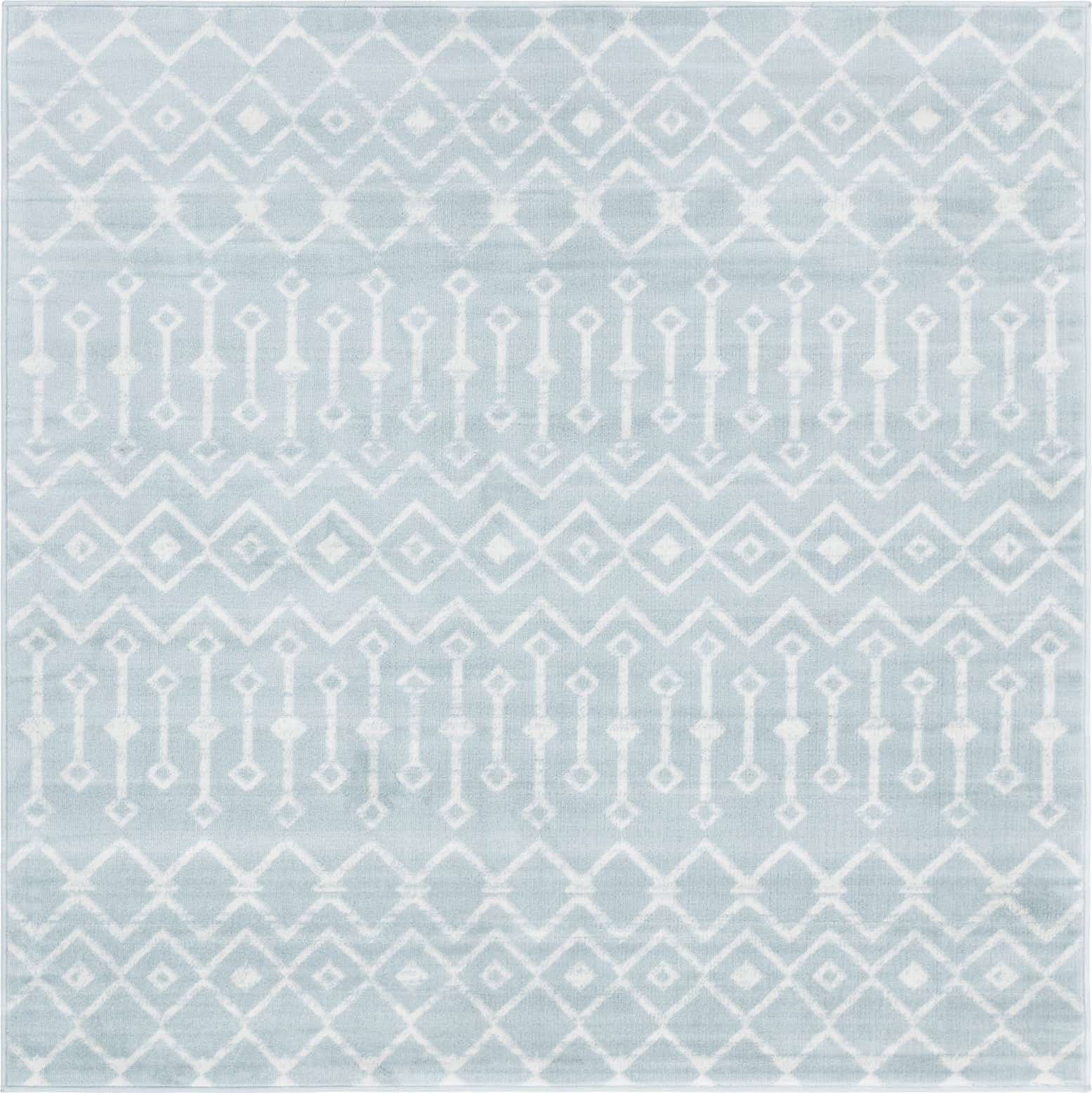 6' x 6' Kasbah Trellis Square Rug