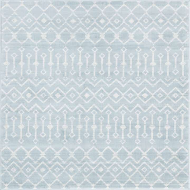 6' x 6' Kasbah Trellis Square Rug