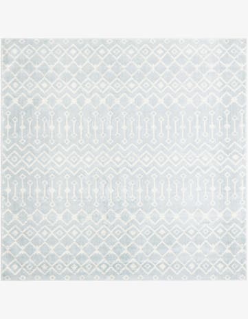 7' 10 x 7' 10 Kasbah Trellis Square Rug