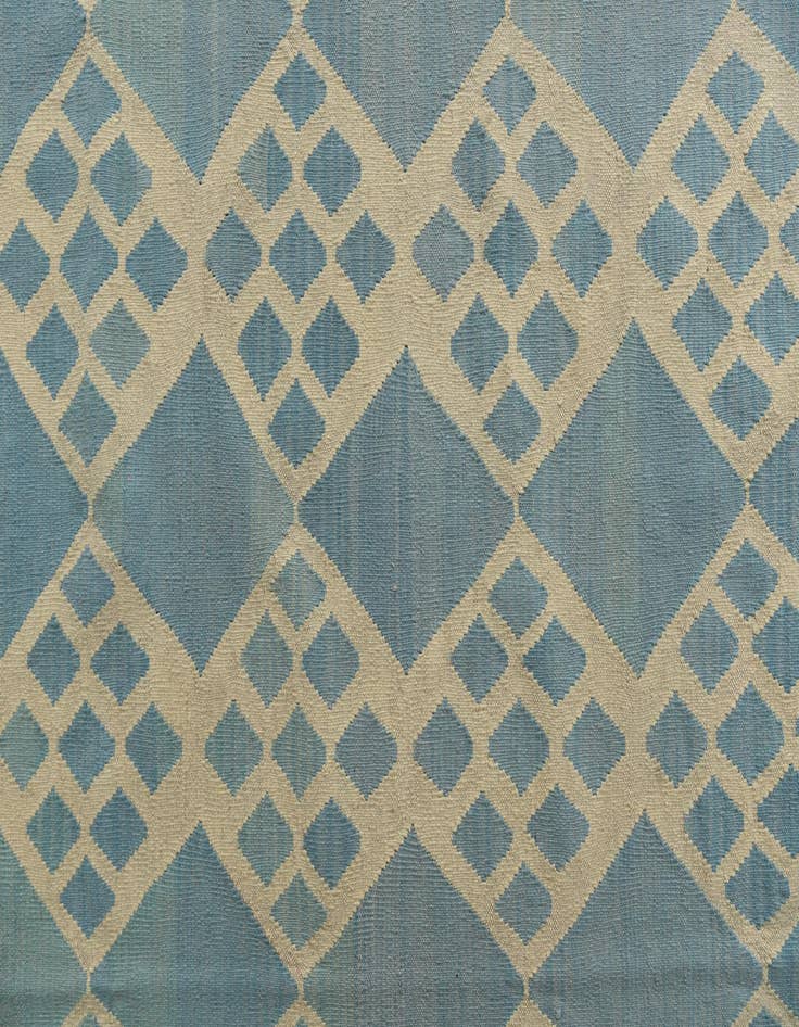Detail image of 8' 9 x 9' 6  Hand Woven Kilim Modern Wool Square Rug