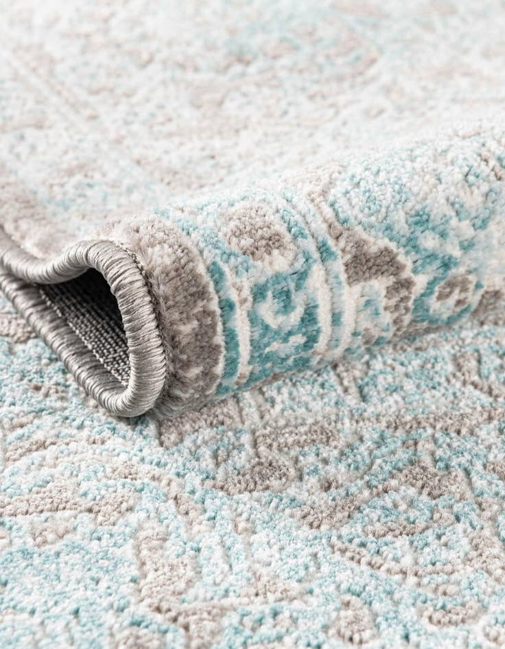 Detail image of 8' x 8' Modern Classical Square Rug