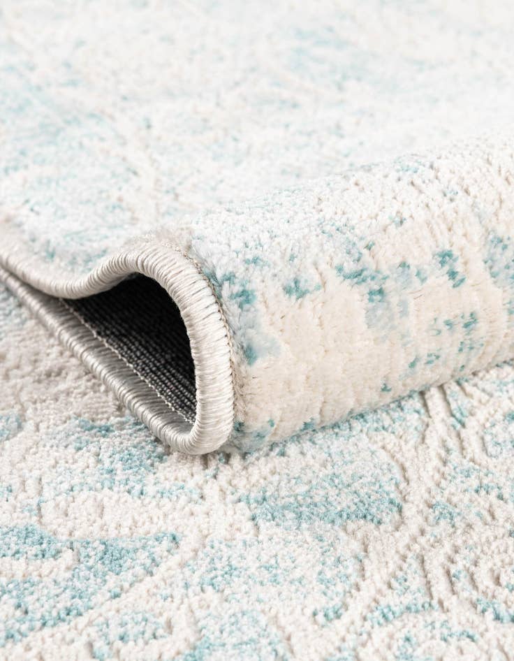 Detail image of 4' x 4' Modern Classical Square Rug