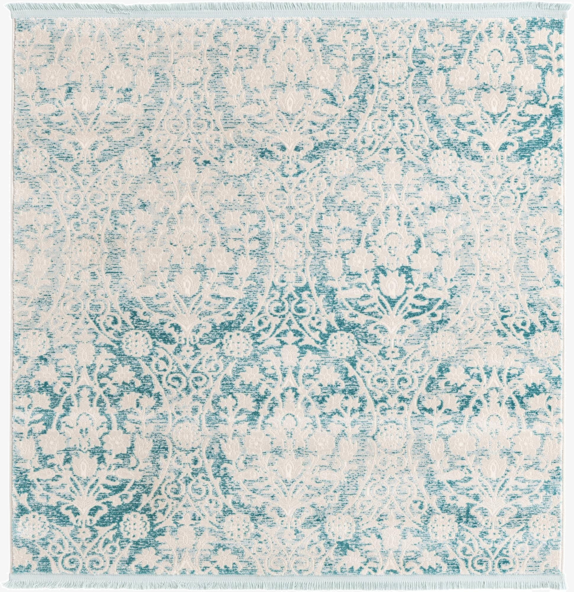 4' x 4' Modern Classical Square Rug