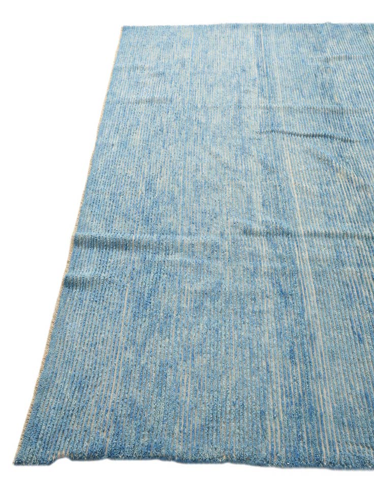 Detail image of 8' x 8' 8  Hand Knotted Moroccan Wool Square Rug