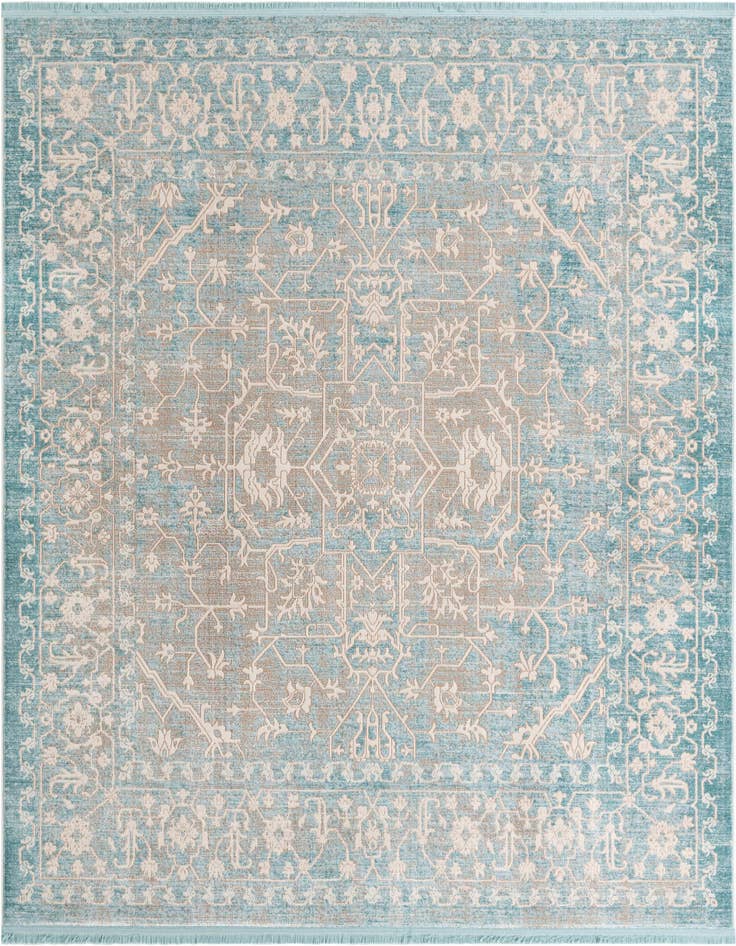 Detail image of 8' x 8' New Vintage Square Rug