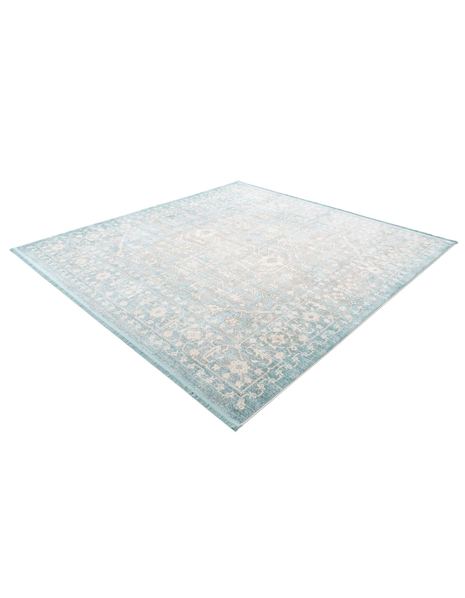 8' x 8' New Vintage Square Rug