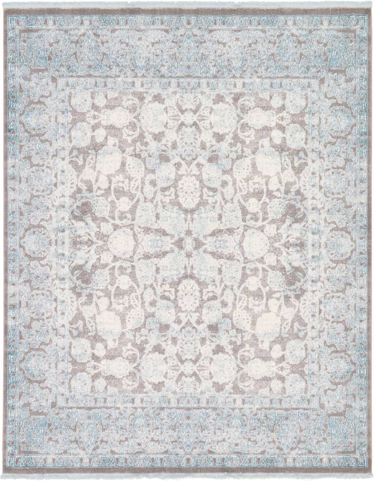 Detail image of 8' x 8' New Vintage Square Rug