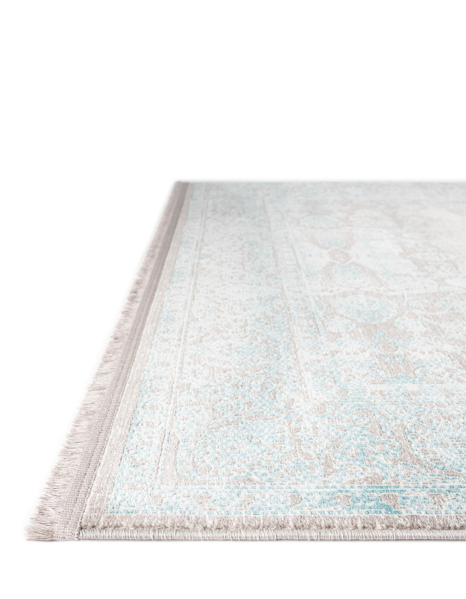 4' x 4' New Vintage Square Rug