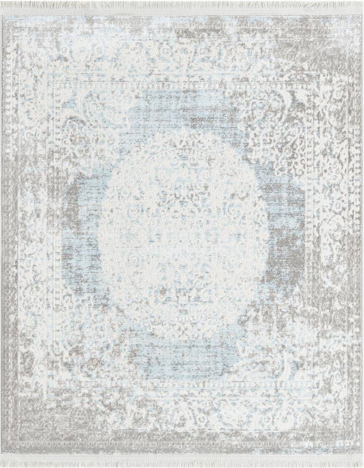 Detail image of 4' x 4' New Vintage Square Rug