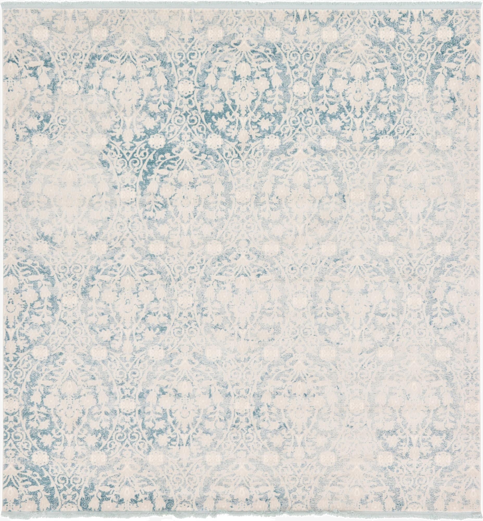 8' x 8' New Vintage Square Rug