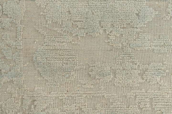13' x 13' Hand Knotted Oushak Wool Square Rug