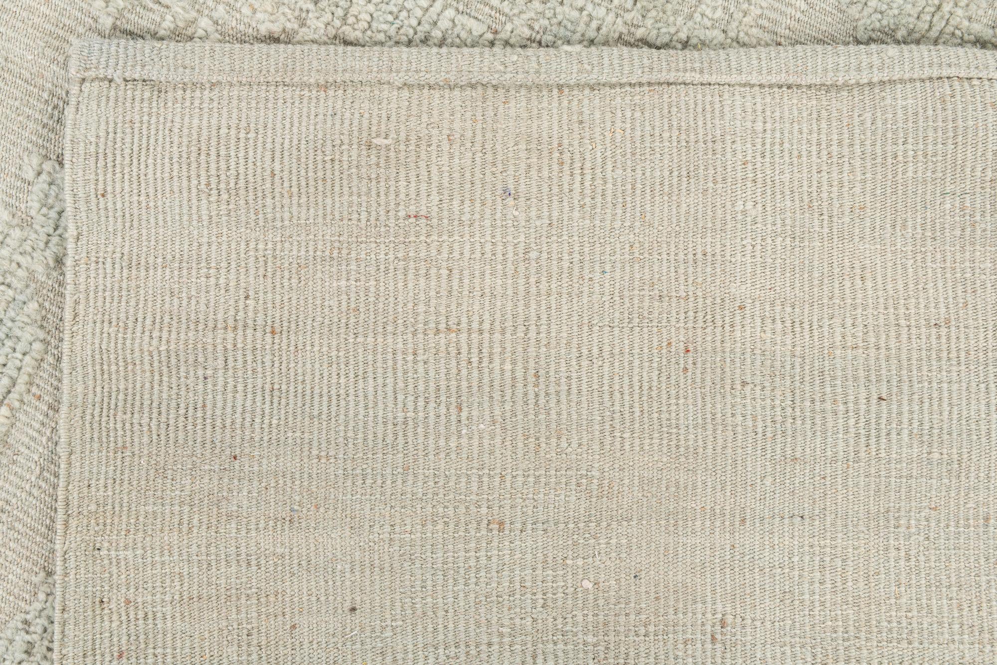 13' x 13' Hand Knotted Oushak Wool Square Rug