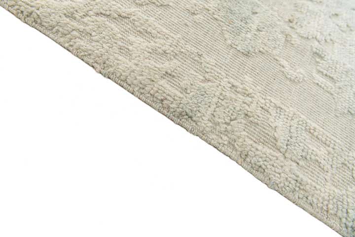 13' x 13' Hand Knotted Oushak Wool Square Rug