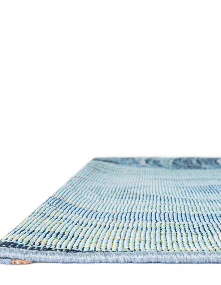 Detail image of 6' x 6'  Washable Modern Indoor / Outdoor Square Rug